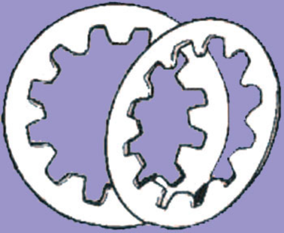 Washer, Serrated, Box of 100