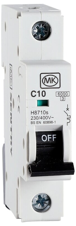 MCB, SP Type C, 1 Module