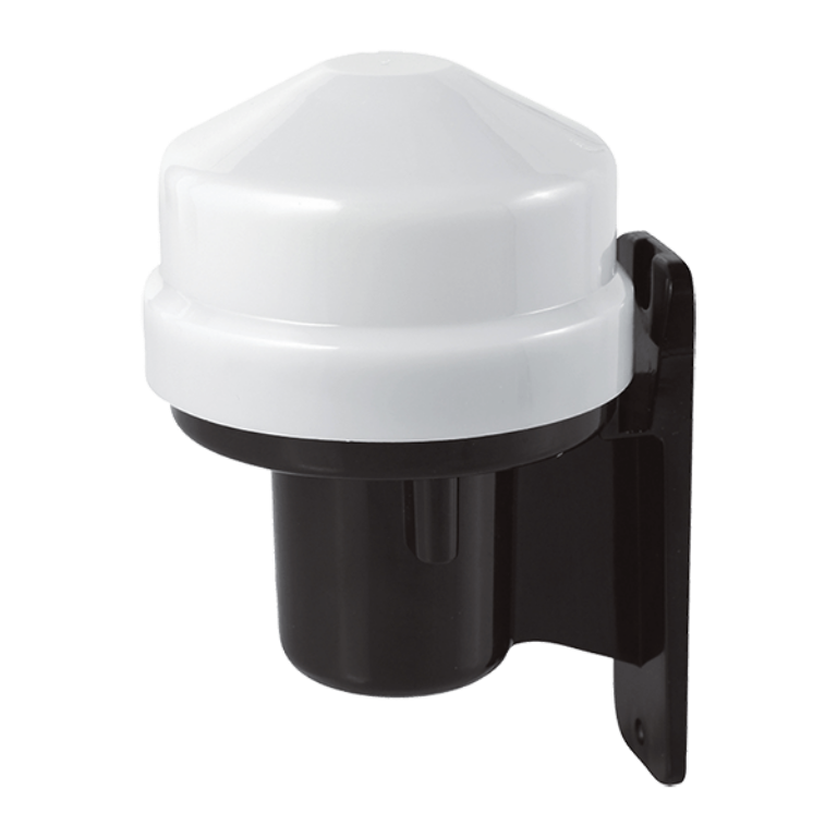OVIA WALL PHOTOCELL 10A BLK IP44 5-15LUX