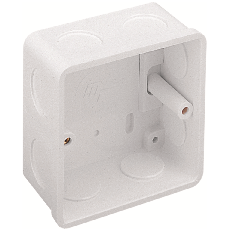 Box, 1 Gang Flush, Radius Corners