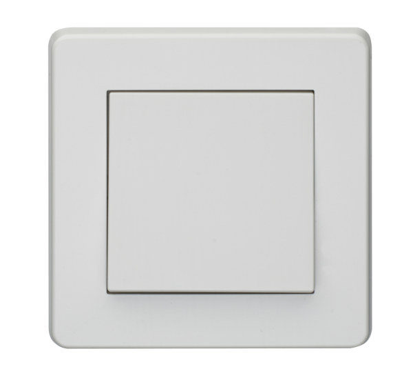 Plate Switch, 1 Gang 2 Way SP Corinthian