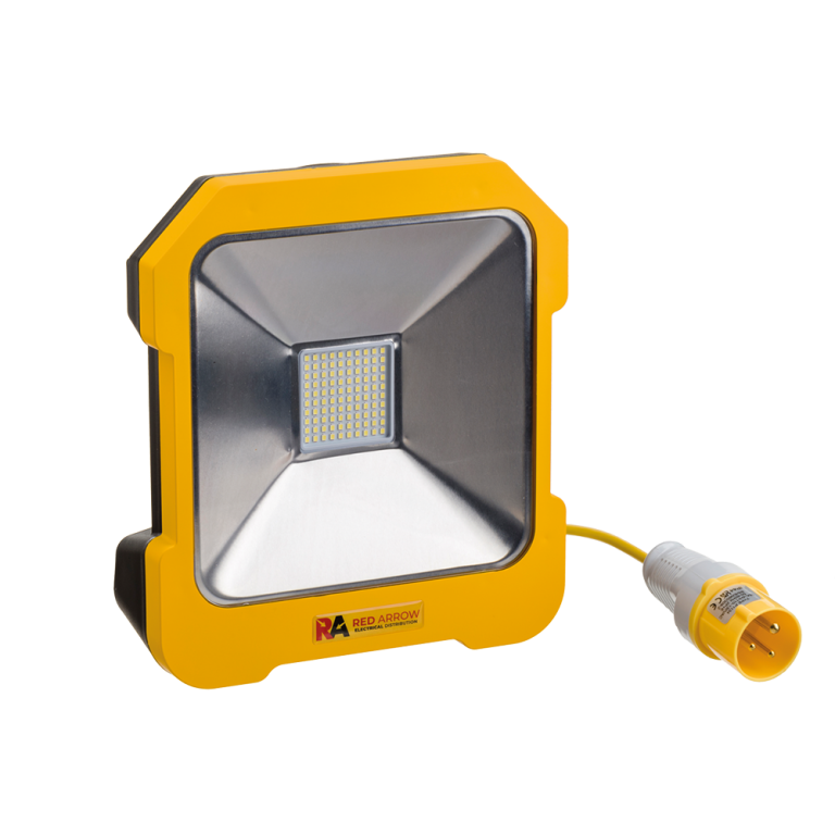 Task Light, LED IP44 c/w 16A Plug & 3m Cable