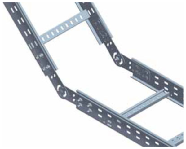 Plate, Riser Dropper Vertical Megaband, for Cable Ladder - Image 2