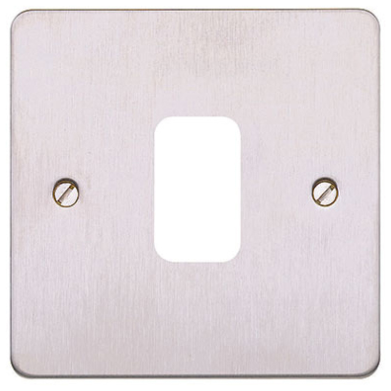 Frontplate, 1 Module c/w Mounting Frame