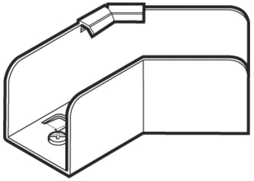 Bend, 45Deg Top Lid