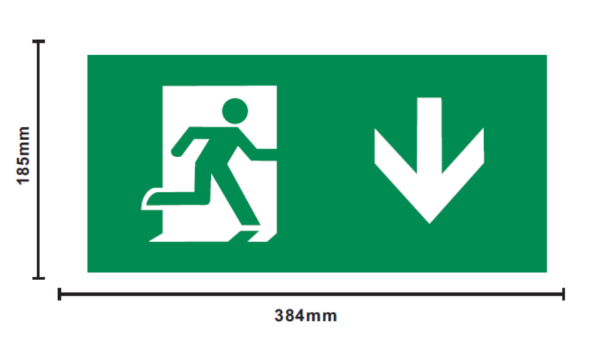 Legend, EMRUND Running Man Arrow Down - Image 2