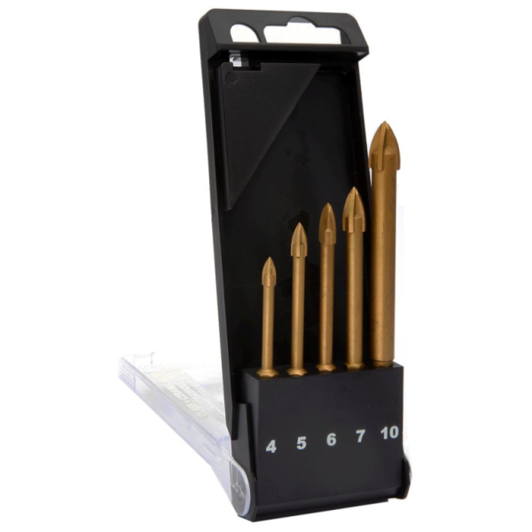 CK T3059 Drill Bits Glass/Tile 4-10mm