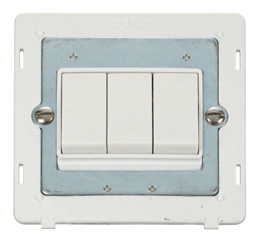 Switch, Interior 3 Gang 2 Way