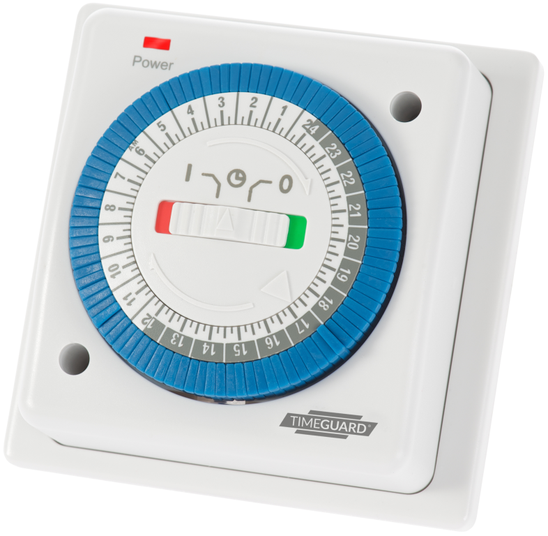 Timeswitch, 24hr Compact General Purpose, c/w Voltage Free Contacts