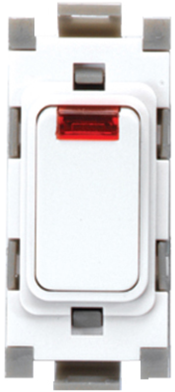 Grid Switch, DP Module c/w Neon in Rocker