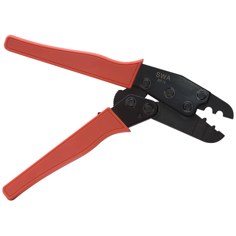 Crimping Tool, Ratchet, for Uninsulated Terminals