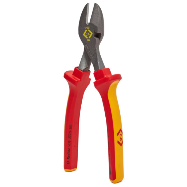 Side Cutters, RedLine VDE Heavy Duty, High Leverage - Image 2