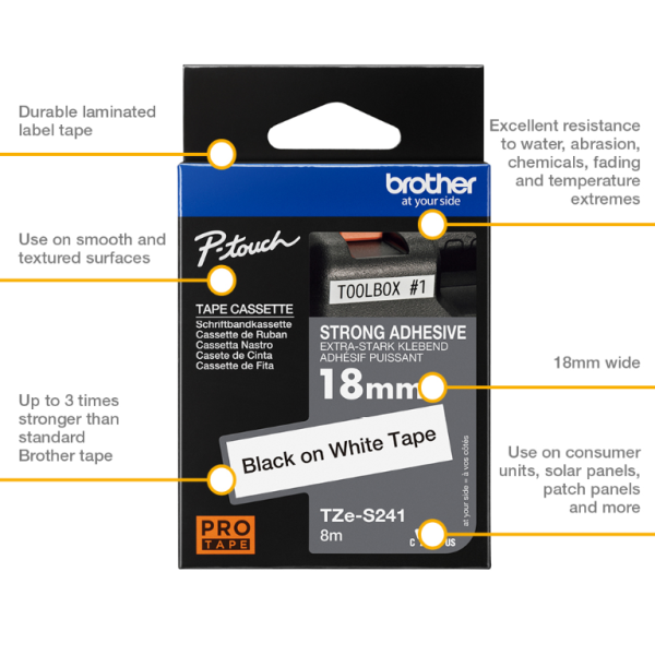 Tape, Labelling TZE Strong Adhesive - Image 5