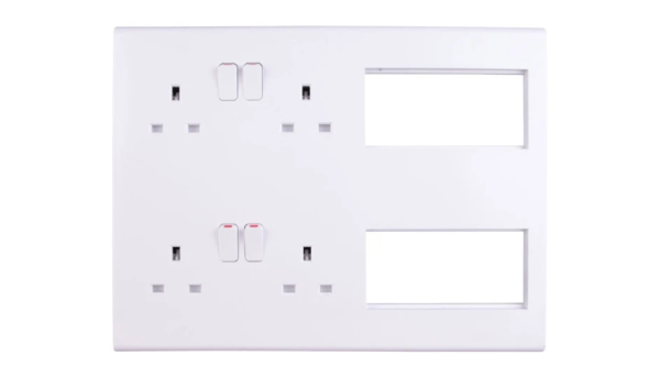 Deta S1985 Socket & Media Plate