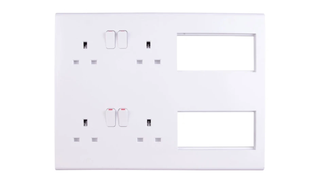 Deta S1985 Socket & Media Plate