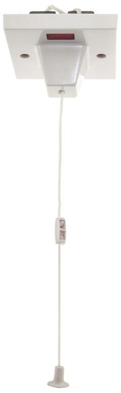 Ceiling Switch, DP c/w Neon & 1.5m Pullcord
