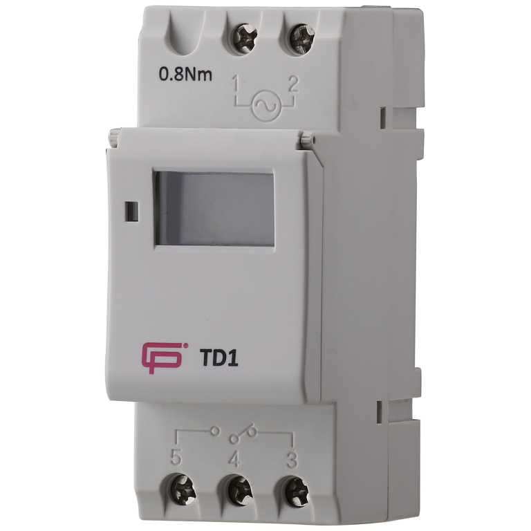 FuseBox TD1 Time Switch 7 Day 1 Channel