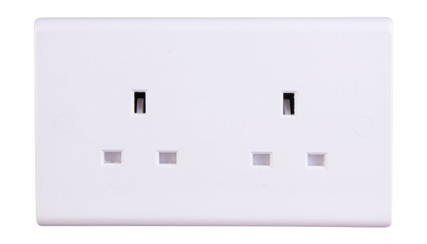 Deta S1208 Unswd Socket 2x13A