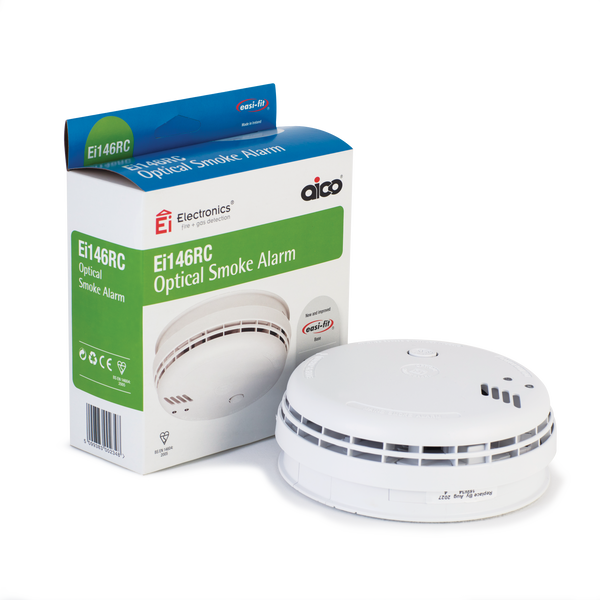 Aico Opt Smoke Alarm Mains with Alkaline Battery