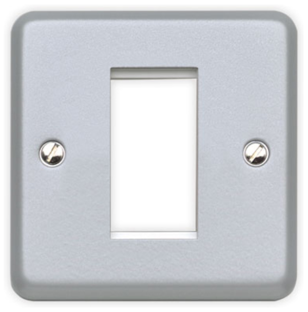 Frontplate, 1 Gang 1 Module Euro