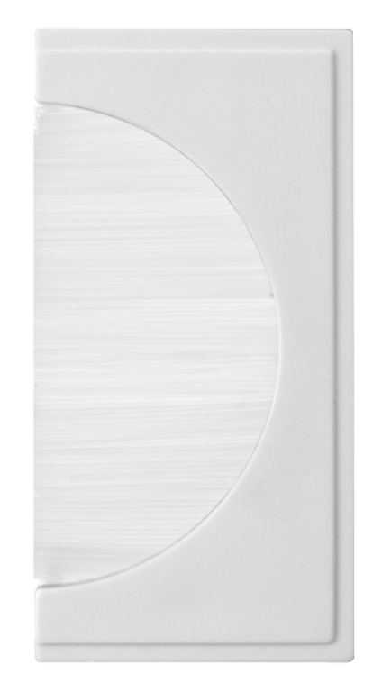 Module, Single Brush c/w White Bristles