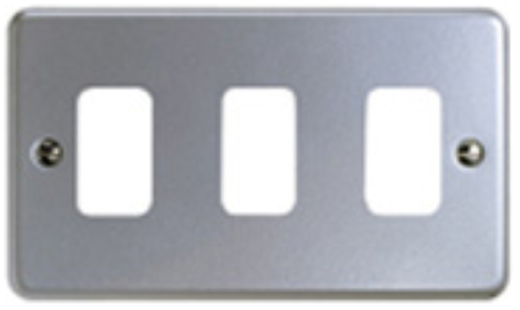 Frontplate, 3 Module