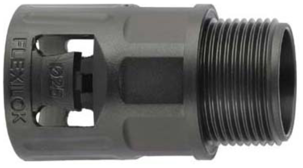 Connector, Straight Fixed External Thread