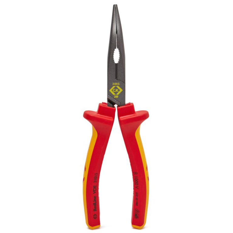 CK SNIPNOSE BENT PLIERS  200MM