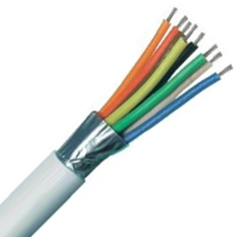 Cable, Alarm 8 Core TCCA Type 3 Scrnd LSF, Reel of 100m