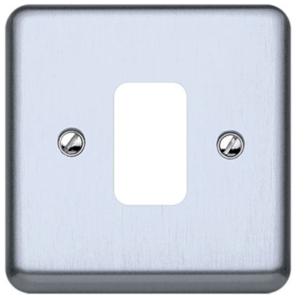 Frontplate, 1 Gang 1 Module