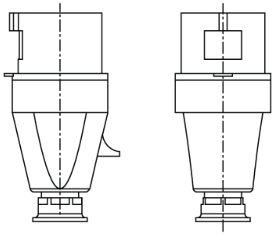 Plug, Gland Entry 2P+E IP44