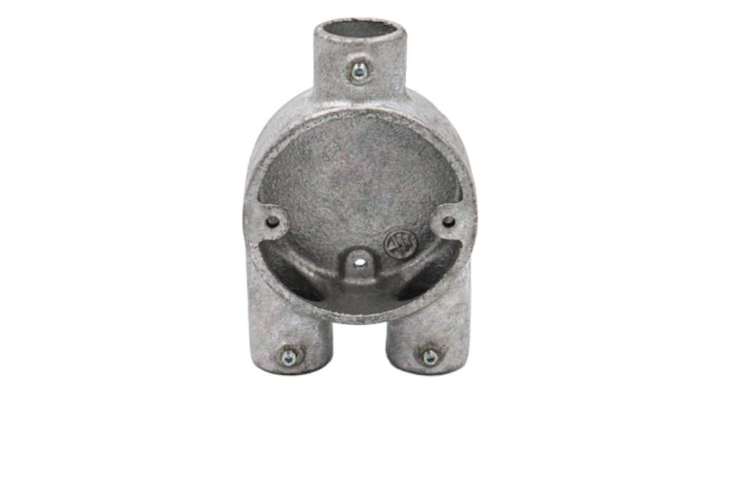 Circular Box, Branch 3 Way Y, Conlok