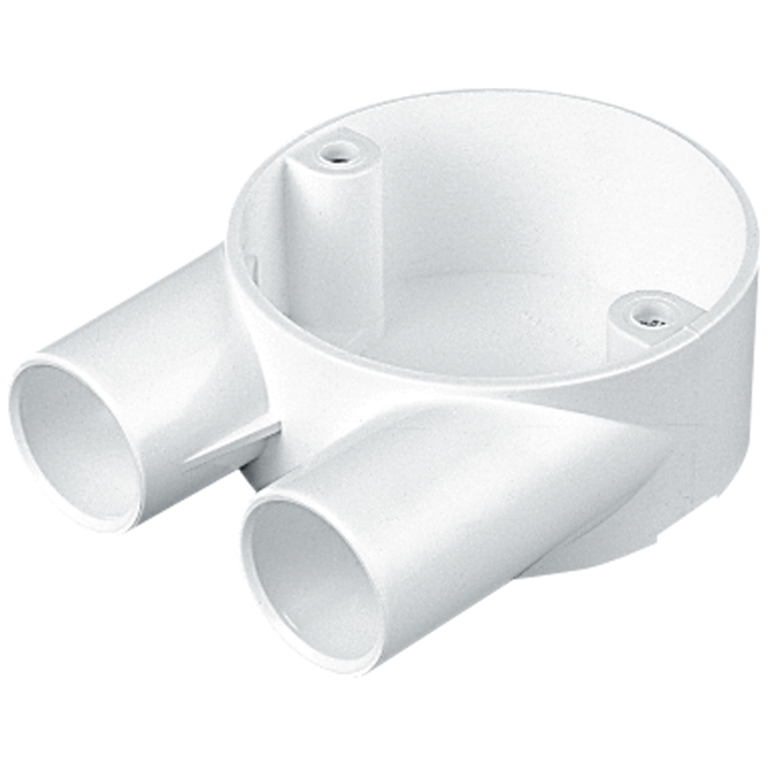 MT 20MM U BOX WHI