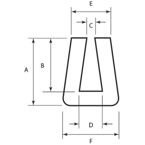 Grommet, Strip Self-Extinguishing Pack=25m - Image 2