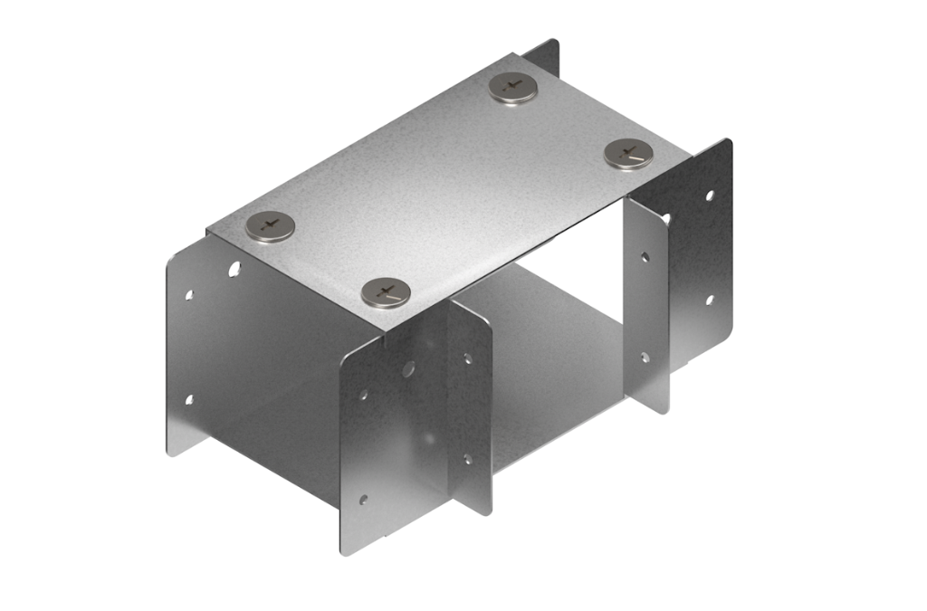 Tee, Top Lid Square c/w Turnbuckles &, Lid for Trunking