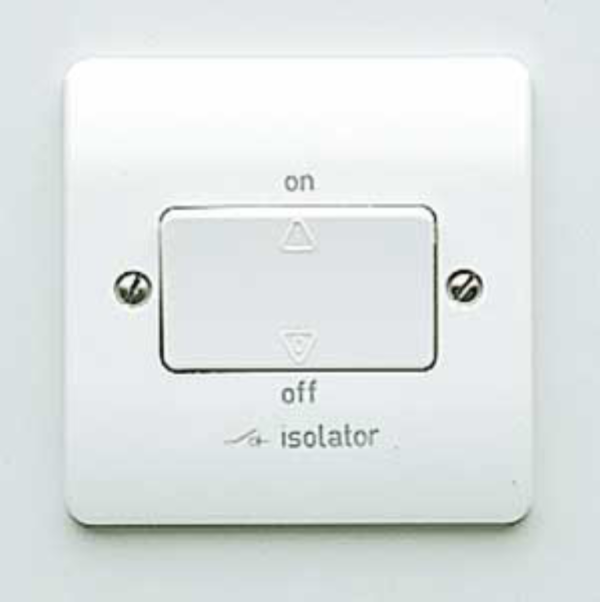 Isolator, 3P Fan c/w Switch Lock & Padlock