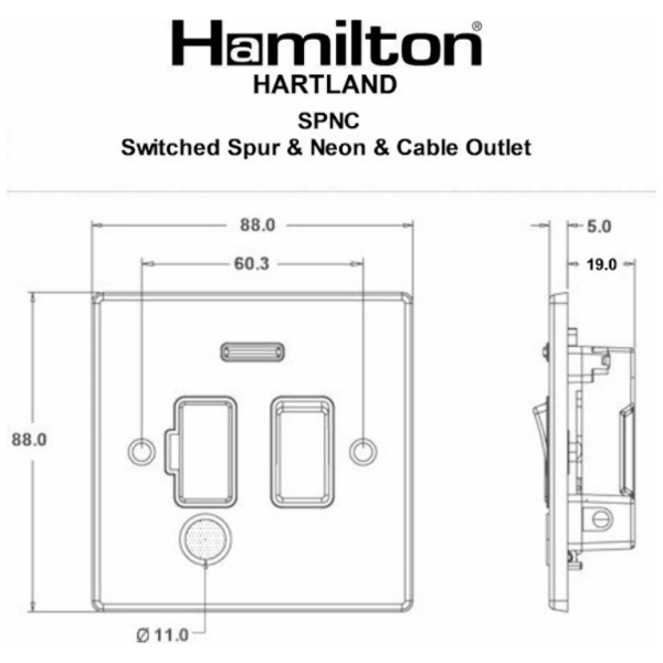 HAMILTON SW SPUR F/O+NEON - Image 3