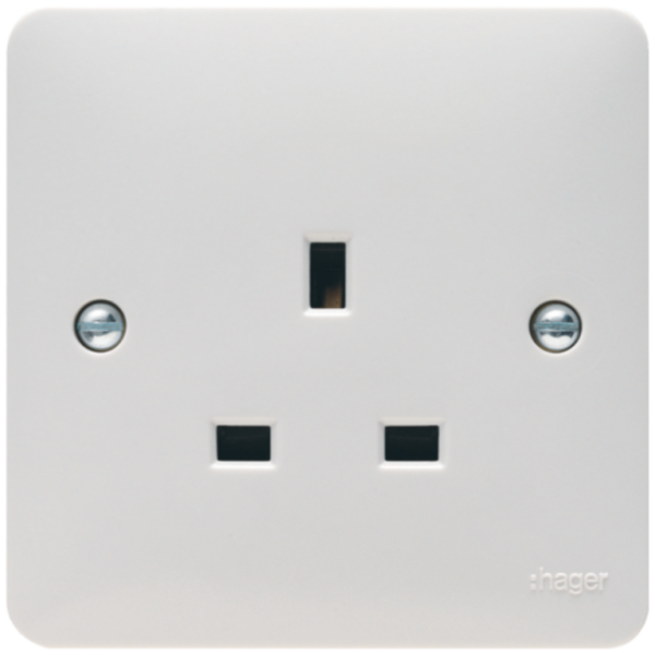 Hager WMS81 Socket 1G Un