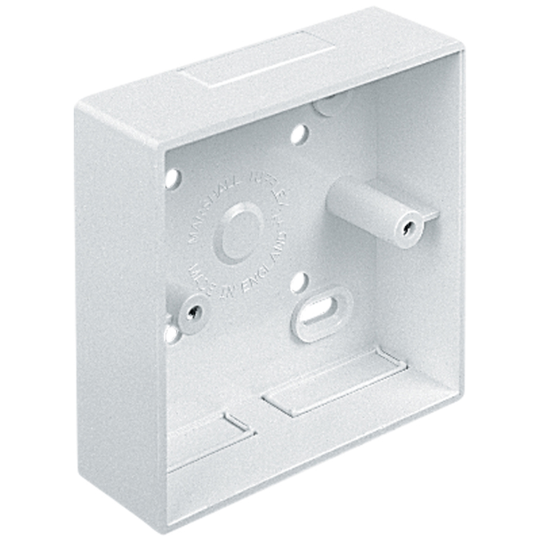 Box, 1 Gang Surface, Square Corners