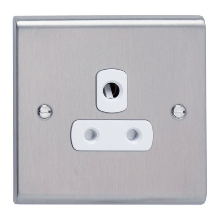Deta SD1331SSW Rnd Pin Unswd Socket 5A