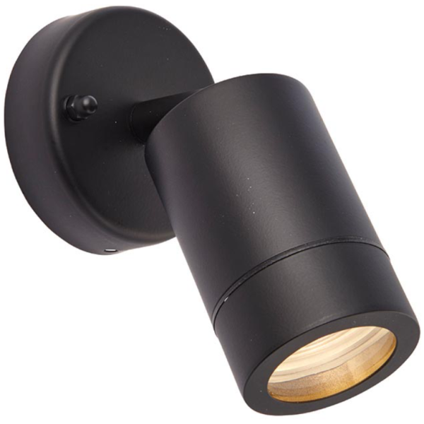 Spotlight, Palin Wall IP44, c/w Clear Glass