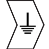 Marker, Cable Symbol Earth Chevron Reel=500