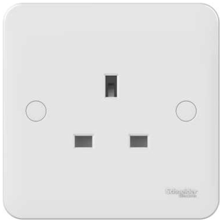 Socket, 1 Gang SP Unswitched