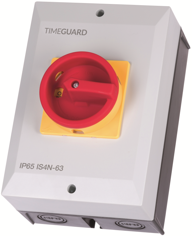 Switch, 4P Isolator Rotary IP65