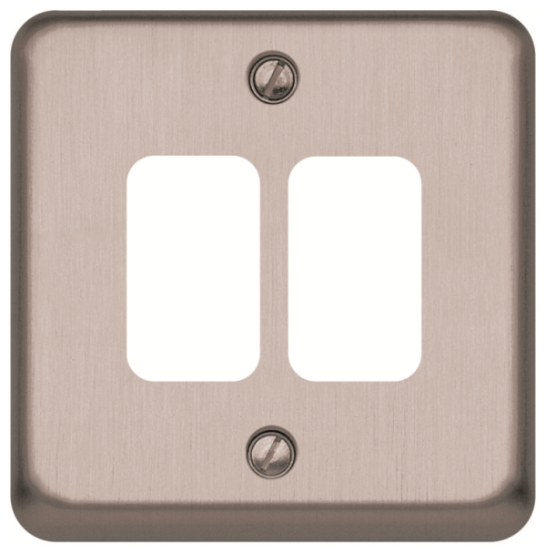 Frontplate, 2 Module