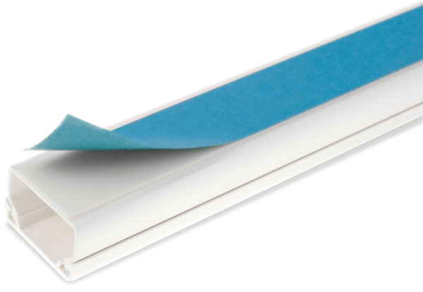 Trunking, Mini 1 Compartment Self Adhesive