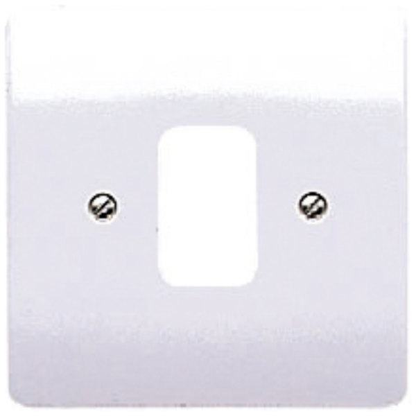 Frontplate, 1 Module