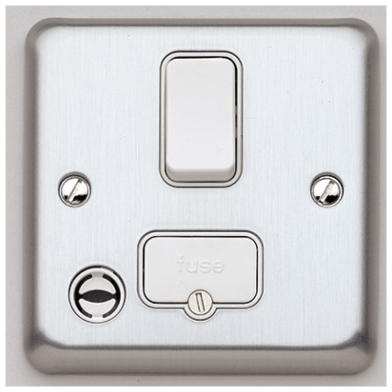 Connection Unit, 13A DP Switched Fused Flex Outlet