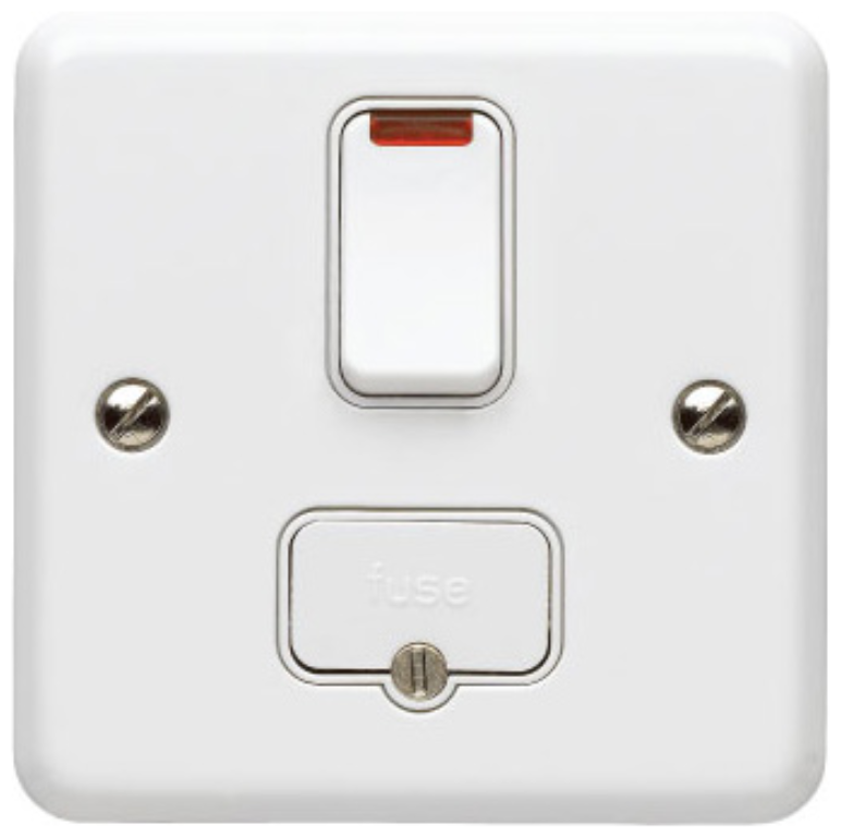 Connection Unit, Switched Fused c/w Neon