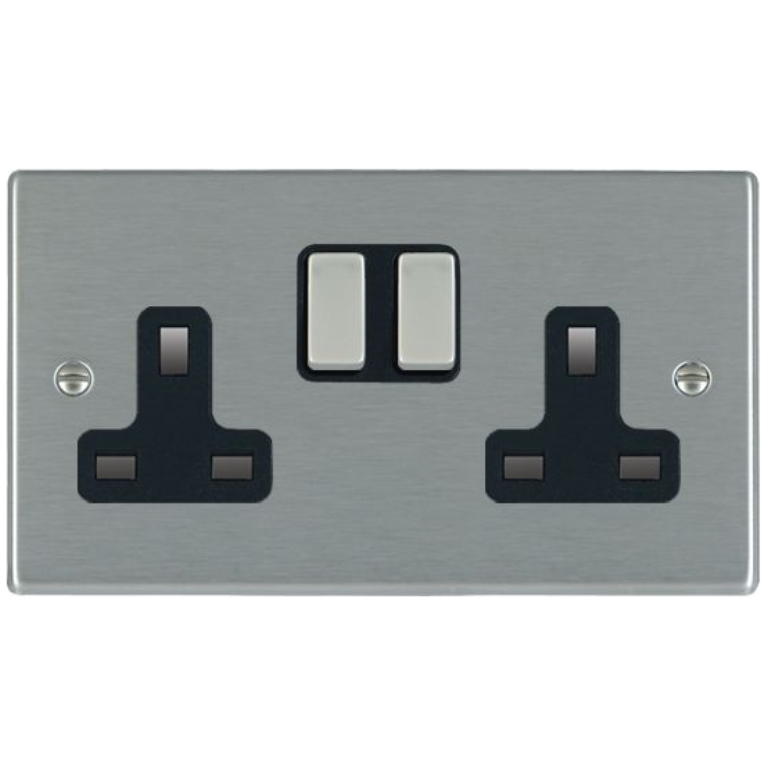 HAMILTON TWIN SOCKET BLK